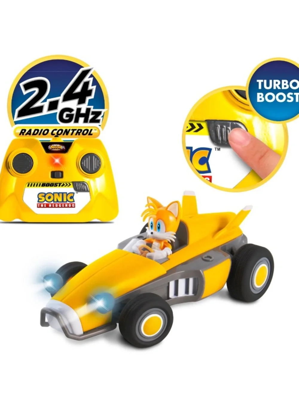 Sonic Racing RC- Tails with Turbo Boost